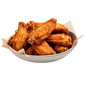 Bone in buffalo wings